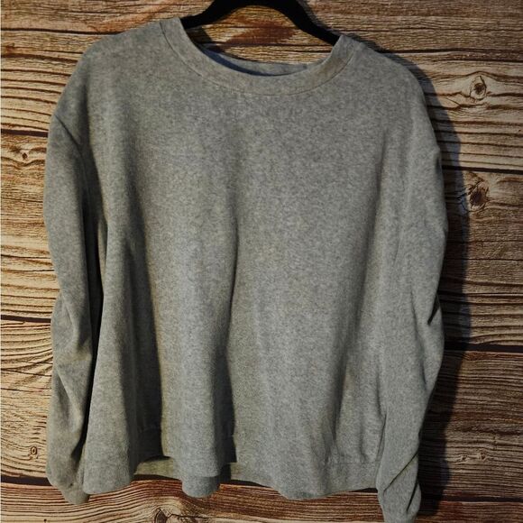 Massini soft pullover  gray top women's XL pre-owned - Picture 1 of 6